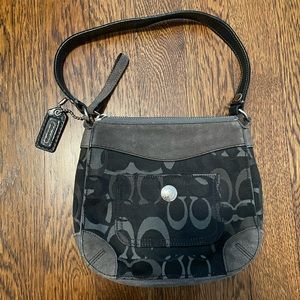 Coach mini black bag - mid 2000s